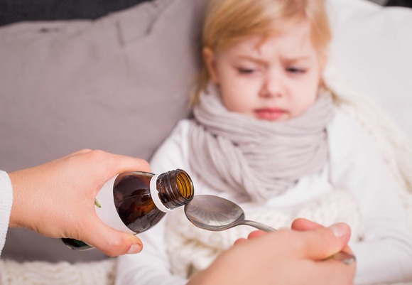 Kind ziek medicijnlr